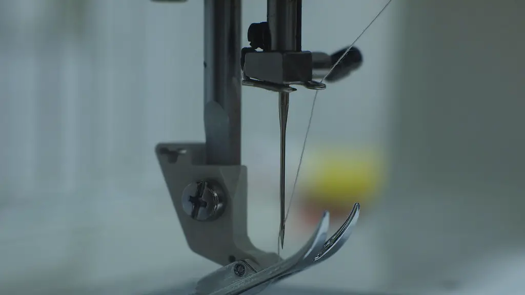 How to insert a sewing machine needle?